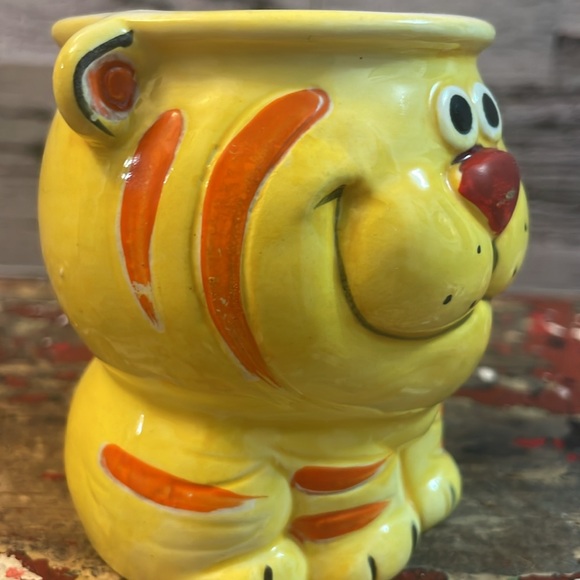 Vintage Holt-Howard 1973 Smiling Tiger Cup Mug - Picture 8 of 13